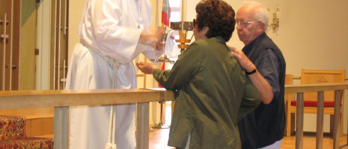 Receiving the Eucharist